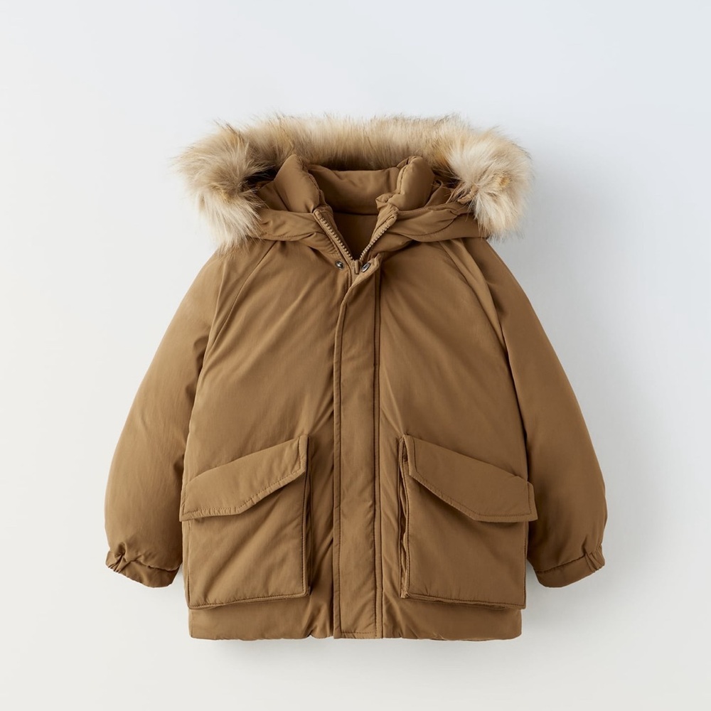 NWT Zara Water Repellent Coat